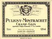 路易亞都香閣（普里尼-蒙哈榭一級(jí)園）白葡萄酒(Louis Jadot Champ-Gain, Puligny-Montrachet Premier Cru, France)