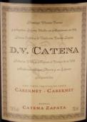 卡帝娜迪維卡帝娜赤霞珠干紅葡萄酒(Bodega Catena Zapata DV Catena Cabernet-Cabernet, Mendoza, Argentina)