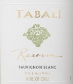 達(dá)百利珍藏長相思干白葡萄酒(Tabali Reserva Sauvignon Blanc, Limari Valley, Chile)