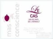 良知酒庄勒卡斯红葡萄酒(Mas Conscience Le Cas Rouge, Vin De Pays De L'Herault, France)