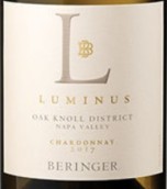 貝靈哲酒莊流光系列霞多麗白葡萄酒(Beringer Vineyards 'Luminus' Chardonnay, Oak Knoll District, USA)