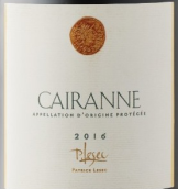 派翠克勒塞克酒庄凯兰红葡萄酒(Patrick Lesec, Cairanne, France)