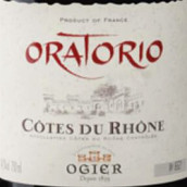 奧杰羅訥河谷丘奧拉托里奧干紅葡萄酒(Ogier Cotes du Rhone Oratorio, Rhone Valley, France)