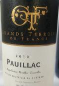 法國風(fēng)土干紅葡萄酒(Grands Terroirs de France, Pauillac, France)