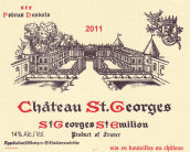 圣佐治亞酒莊紅葡萄酒(Chateau Saint-Georges, Saint-Emilion, France)