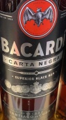 百加得卡塔布蘭卡高級黑朗姆酒(Bacardi Carta Negra Superior Black Rum, Puerto Rico)