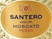 桑坦洛酒莊酒上莫斯卡托佩斯卡起泡酒(Santero Vin Up Moscato Pesca, Piedmont, Italy)