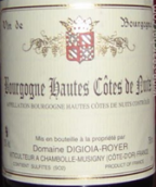 羅耶酒莊（上夜丘村）紅葡萄酒(Domaine Digioia Royer Hautes Cotes de Nuits, Burgundy, France)