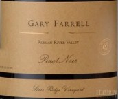 法雷爾斯塔爾脊莊園黑皮諾干紅葡萄酒(Gary Farrell Starr Ridge Vineyard Pinot Noir, Russian River Valley, USA)