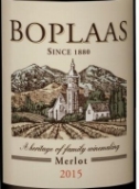 波普拉斯酒莊梅洛紅葡萄酒(Boplaas Merlot, Calitzdorp, South Africa)