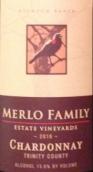 梅勒家族酒莊霞多麗白葡萄酒(Merlo Family Estate Vineyards Chardonnay, Trinity County, USA)