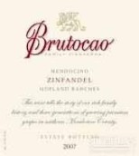 Brutocao Estate Bottled Hopland Ranches Zinfandel, Mendocino, USA