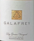 佳芙瑞酒莊旱作葡萄園珍藏雷司令白葡萄酒(Galafrey Dry Grown Vineyard Reserve Riesling, Mount Barker, Australia)