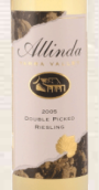 奧林達(dá)雙選雷司令加強(qiáng)酒(Allinda Double Picked Riesling, Yarra Valley, Australia)