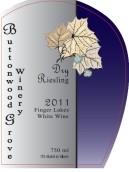 格魯夫干雷司令干白葡萄酒(Buttonwood Grove Dry Riesling, Finger Lakes, USA)