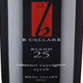 碧希樂(lè)25號(hào)混釀紅葡萄酒(B Cellars Vineyards Blend 25, Napa Valley, USA)