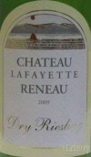 Chateau Lafayette Reneau Dry Riesling, Finger Lakes, USA