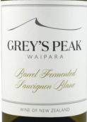 灰石酒莊灰峰長(zhǎng)相思白葡萄酒(Greystone Wines Grey's Peak Sauvignon Blanc, Waipara, New Zealand)
