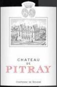 德皮特雷酒莊紅葡萄酒(Chateau de Pitray, Cotes de Castillon, France)