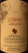 海特米查利斯酒莊阿格拉諾梅洛紅葡萄酒(Domaine Hatzimichalis Kthma Xatzhmixaah Alargino Merlot, Atalanti Valley, Greece)