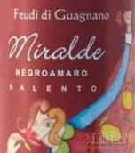 Feudi di Guagnano Miralde Negroamaro Salento IGT, Puglia, Italy