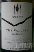 富利來維拉園長相思干白葡萄酒(Forrest Estate The Valleys Wairau Sauvignon Blanc, Wairau Valley, New Zealand)