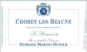 馬丁·迪富爾酒莊保蒙特（紹黑-伯恩村）紅葡萄酒(Domaine Martin Dufour Les Beaumonts, Chorey-les-Beaune, France)