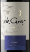 嘉斯山格拉斯梅洛紅葡萄酒(MontGras de Gras Estate Merlot, Central Valley, Chile)