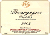 于貝-弗德羅黑皮諾干紅葡萄酒(Domaine Huber-Verdereau Bourgogne Pinot Noir, Burgundy, France)