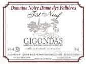 帕里埃圣母院新桶陳釀紅葡萄酒(Domaine Notre Dame des Pallieres Fut Neuf, Gigondas, France)