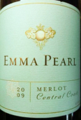 艾瑪玻爾酒莊梅洛干紅葡萄酒(Emma Pearl Merlot, Central Coast, USA)