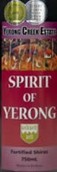 葉容溪之魂西拉紅葡萄酒(Yerong Creek Estate Spirit of Yerong Shiraz, New South Wales, Australia)