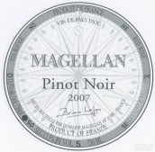 麦哲伦黑皮诺干红葡萄酒(Domaine Magellan Pinot Noir, Vin de Pays d'Oc, France)