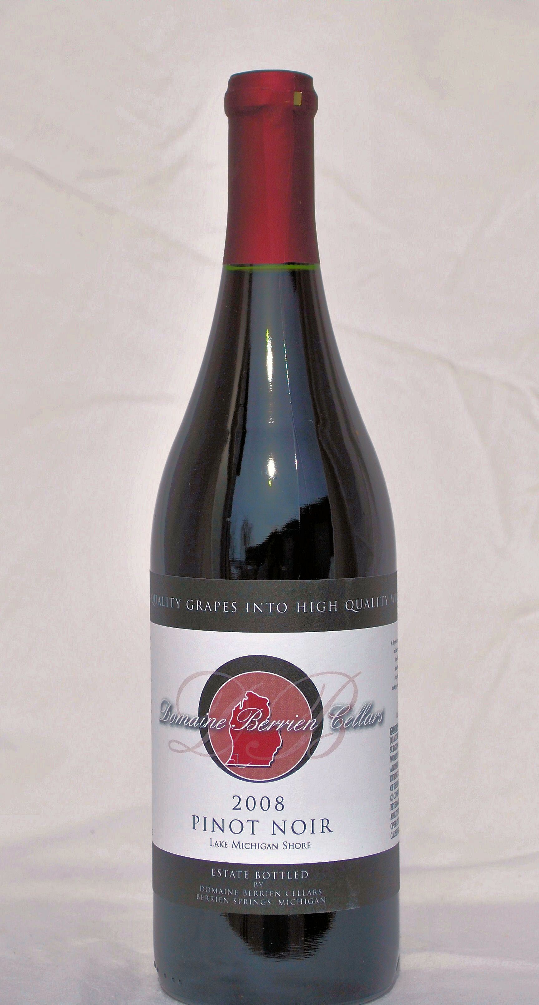 2009 domaine berrien cellars pinot noir lake michigan shore