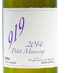 919小滿勝甜白葡萄酒(919 Petit Manseng, Riverland, Austrilia)