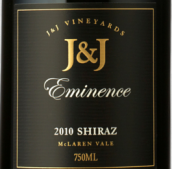 雙J卓越西拉紅葡萄酒(J & J Vineyards Eminence Shiraz, McLaren Vale, Australia)