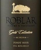 羅布萊莊園金標(biāo)黑皮諾紅葡萄酒(Roblar Winery Gold Pinot Noir, Santa Rita Hills, US)