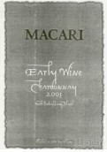 Macari Early Wine Chardonnay, Long Island, USA