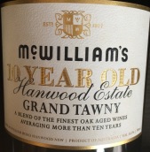 麥克威廉酒莊10年茶色波特風(fēng)格加強(qiáng)酒(McWilliam's Hanwood Estate 10 Year Old Grand Tawny, South Eastern Australia, Australia)