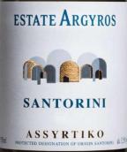 白銀酒莊阿斯提可白葡萄酒(Estate Argyros Assyrtiko, Santorini, Greece)