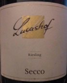 盧卡索夫酒莊雷司令干型起泡酒(Lucashof Riesling Secco, Pfalz, Germany)