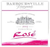 巴伯斯維爾年份桃紅葡萄酒(Barboursville Vineyards Vintage Rose, Virginia, USA)