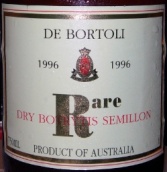 德保利限量賽美蓉貴腐甜白葡萄酒(De Bortoli Rare Dry Botrytis Semillon, Riverina, Australia)