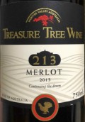 寶樹酒莊213號梅洛干紅葡萄酒(Treasure Tree Wine 213 Merlot, Hunter Valley, Australia)