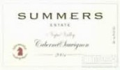 Summers Estate Wines Estate Bottled Cabernet Sauvignon, Napa Valley, USA
