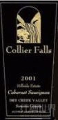 科利爾瀑布山田赤霞珠干紅葡萄酒(Collier Falls Hillside Estate Cabernet Sauvignon, Dry Creek Valley, USA)