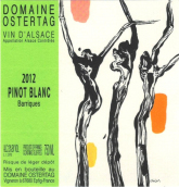 安德烈酒莊橡木桶白皮諾干白葡萄酒(Domaine Ostertag Pinot Blanc Barriques, Alsace, France)