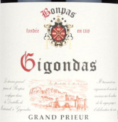 波帕斯酒庄普里厄红葡萄酒(Bonpas Grand Prieur, Gigondas, France)