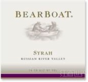 BearBoat Syrah, Russian River Valley, USA