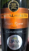 奧拓酒莊私人珍藏佳美娜紅葡萄酒(Portal del Alto Private Reserve Carmenere, Maule Valley, Chile)